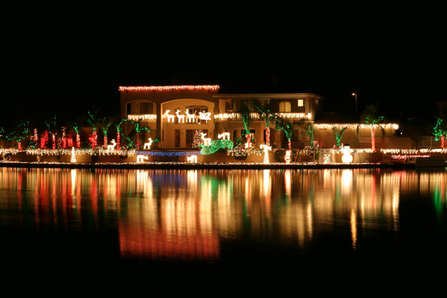 Large House Lights on the Mini-lake [brighter] (50mm, f/16, 25 sec)<!--CRW_1858.CRW-->